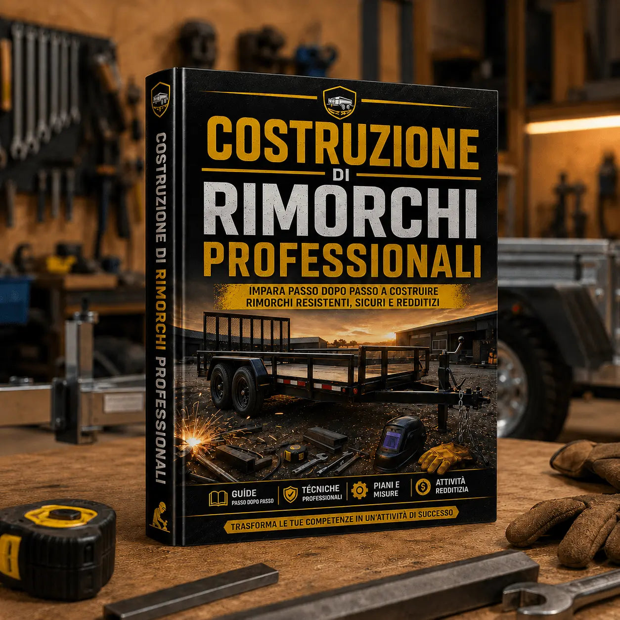 COSTRUZIONE PROFESSIONALE DI RIMORCHI + 8 BONUS ESCLUSIVI GRATUITI