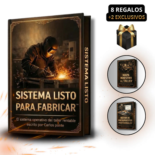 SISTEMA MAESTRO DE HERRERÍA™ + 8 BONUS DE REGALO