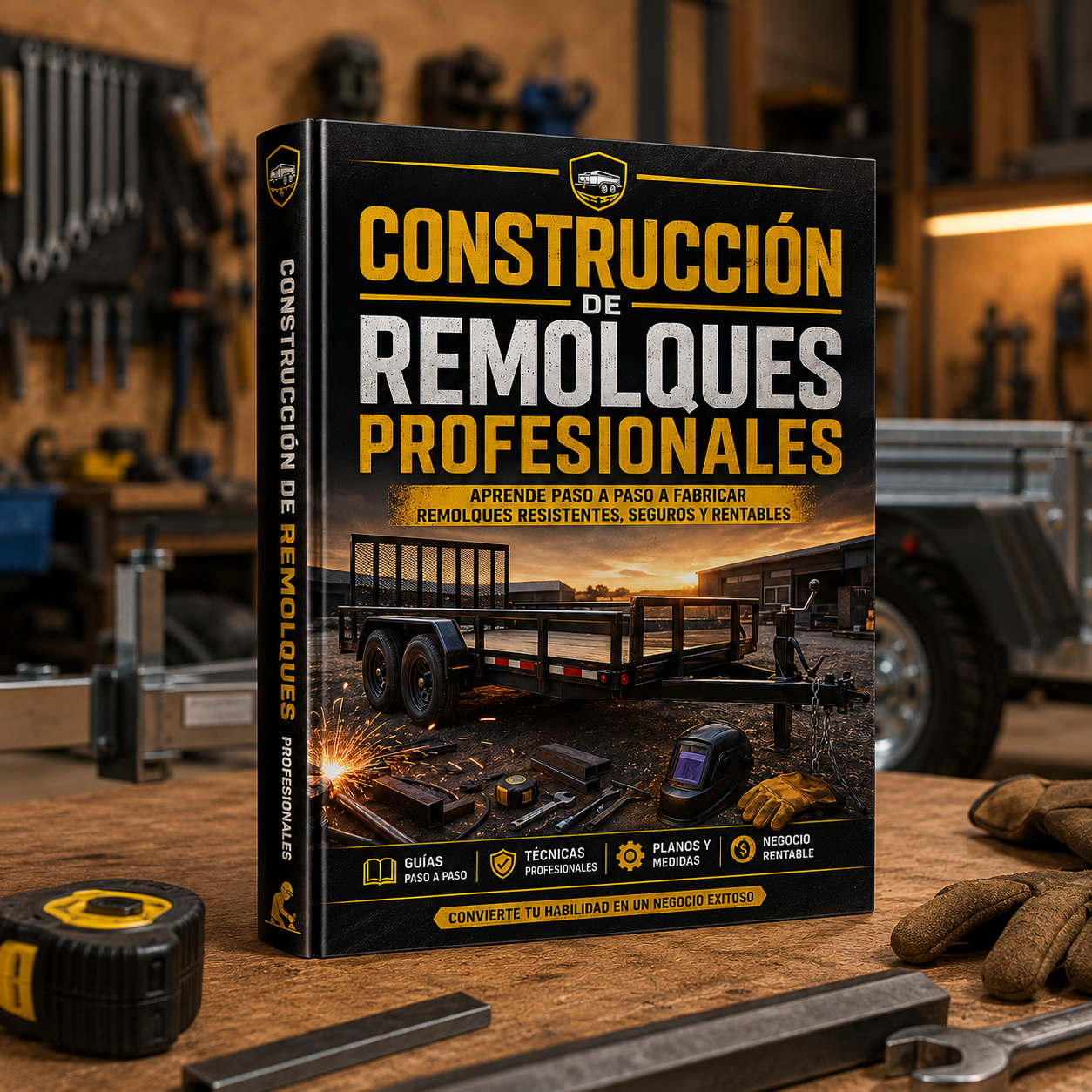 CONSTRUCCIÓN DE REMOLQUES PROFESIONALES + 8 BONUS EXCLUSIVOS GRATIS