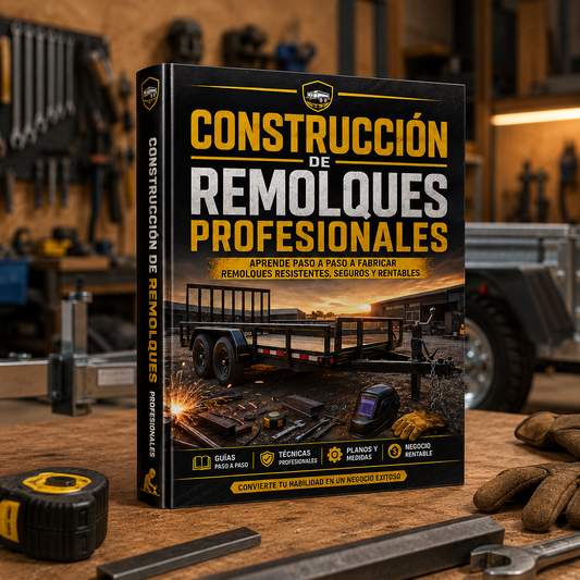 CONSTRUCCIÓN DE REMOLQUES PROFESIONALES + 8 BONUS EXCLUSIVOS GRATIS