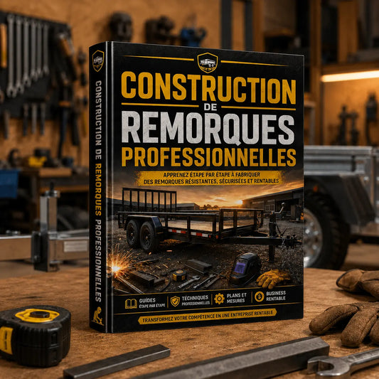 CONSTRUCTION PROFESSIONNELLE DE REMORQUES + 8 BONUS EXCLUSIFS GRATUITS