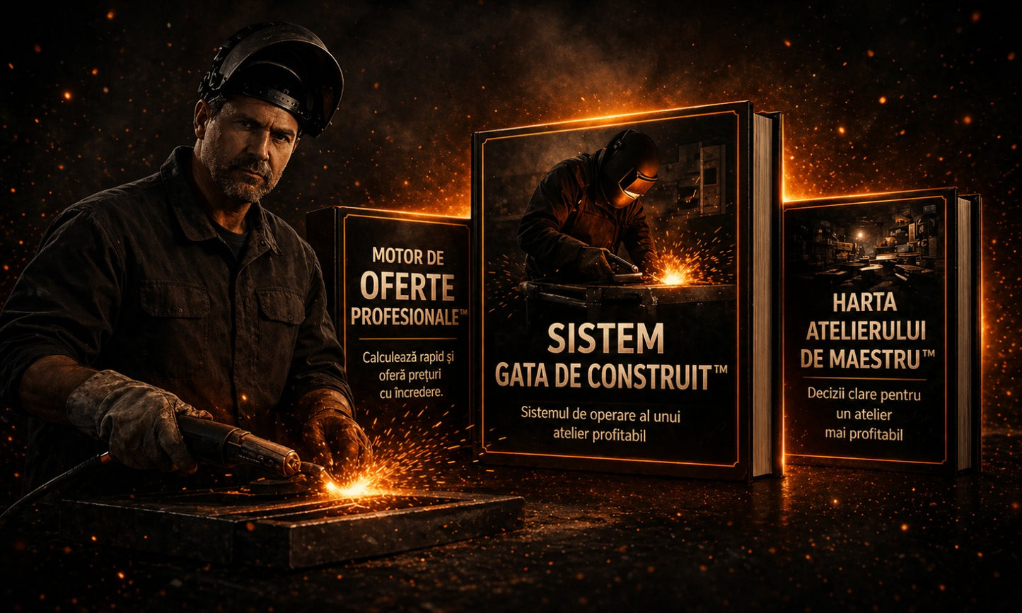 SISTEM DE FORJARE MASTER™ + 8 CADOURI BONUS