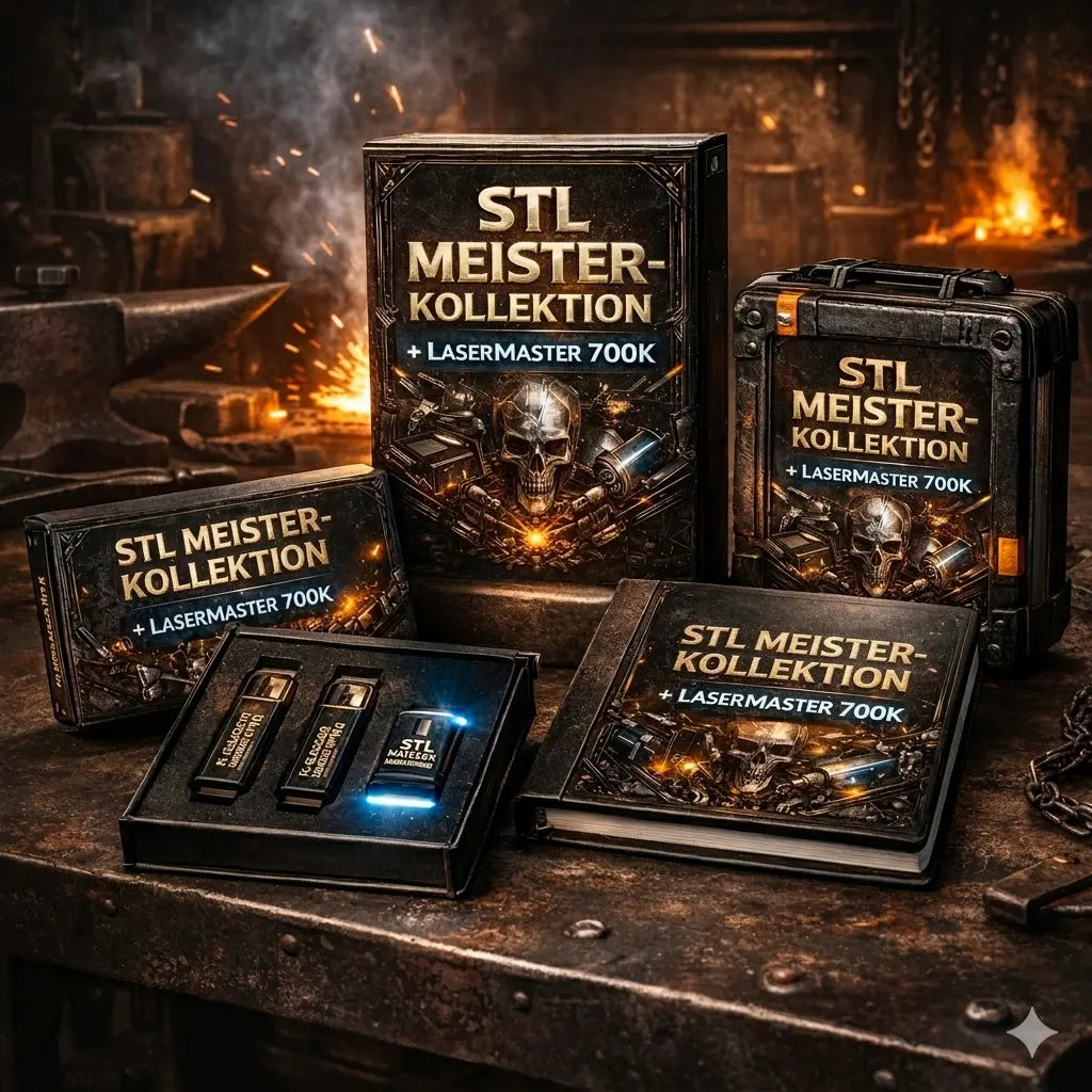 Meister-Kollektion STL 3D + LaserMaster 700K