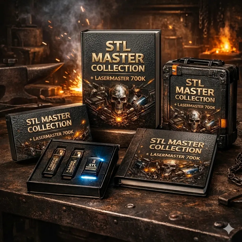Collection Maître STL 3D + LaserMaster 700K